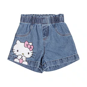 Shorts Jeans Comfy Hello Kitty Momi