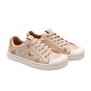 Tênis Couro Love 4 All Candy Cream Tip Toey Joey