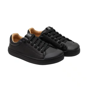 Tenis Volt School Couro Total Black Tip Toey Joey