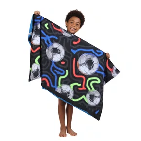 Toalha Kids Felipe Futebol Neon