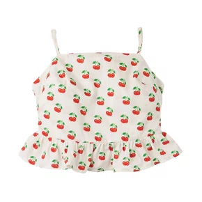 Top Cereja Lacinho Off Vermelho Farm Futura