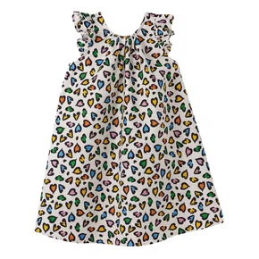 Vestido Carinhonça Branco Color Fabula