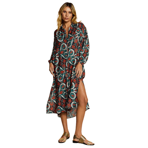 Vestido Chemise Montana Cia Maritma