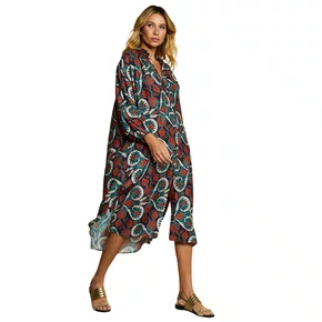 Vestido Chemise Montana Cia Maritma