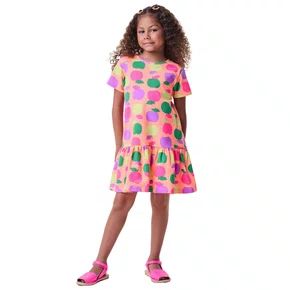Vestido Color Maçãs Bimbi