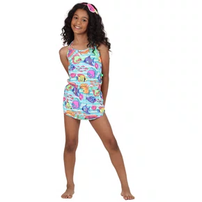 Vestido Cris Aquarela Siri Kids