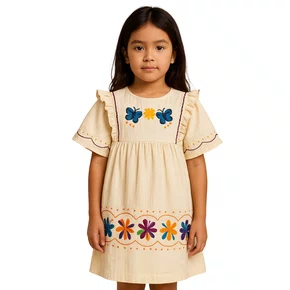 Vestido Festejo Bordado Borbosol Fabula