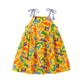 Vestido Malha Oncitas Coloridas Amarelo Fabula