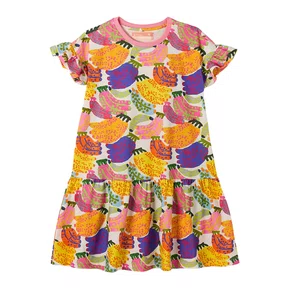 Vestido Malha Platano Colors Fabula