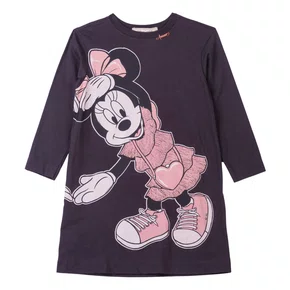 Vestido Manga Longa Minnie e Daisy Anime