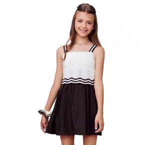 Vestido Top tricot Saia Off White I Am