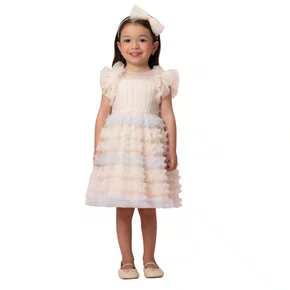 Vestido Tule Tons Candy Petit Cherie