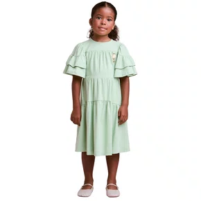 Vestido Verde Pistache Babadinhos Anime