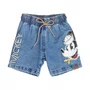 Bermuda Jeans Comfy Mickey Marinheiro Youccie