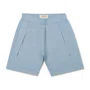 Bermuda Moletom Bolso Embutido Azul Dame