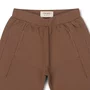 Bermuda Moletom Bolso Embutido Chocolate Dame
