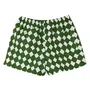 Bermuda Short Cuadritos Verde e Branco Bento