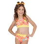 Biquini Cropped Eduarda Picoles Laranja Siri Kids