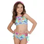 Biquini Cropped Laila Aquarela Siri Kids