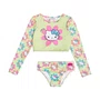 Biquini Hello Kitty Babadinhos Verde Momi