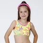 Biquini Infantil Cropped Antonela Lápis Siri Kids