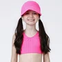 Biquini Infantil Cropped Rose Euforia Rosa Neon Siri Kids