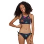 Biquini Teen Cropped Isa Onça Star Neon Siri Kids