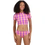 Biquini Teen Cropped Sabrina Madras Siri