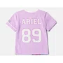 Blusa Ariel College Team Ariel Lilas Anime