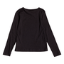Blusa Basica Canelada Preto Momi