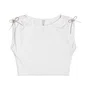 Blusa Com Cordão Brilho Branca Authoria