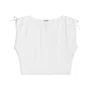 Blusa Com Cordão Brilho Branca Authoria