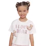 Blusa Cotton I Love Bear Ursinhos Puffer Pituchinhus