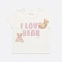 Blusa Cotton I Love Bear Ursinhos Puffer Pituchinhus