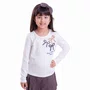 Blusa Cotton Laços Cristais Pituchinhus