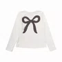 Blusa Cotton Laços Cristais Pituchinhus