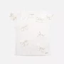 Blusa Cotton Multi Laços Algodão Bordados Off White Pituchinhus