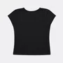 Blusa Cotton Multi Laços Cristais e Bordados Preto Pituchinhus