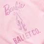 Blusa Cotton Sapatilhas Cristal Tule Rosa Barbie Pituchinhus