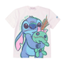 Blusa Estampada Stitch Com Strass Anime