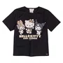 Blusa Hello Kitty and Friends Onça Preto Momi
