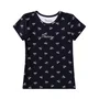 Blusa Light Laços Fundo Preto Pituchinhus