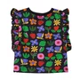 Blusa Malha Jardinzin Preto Fabula