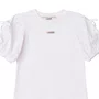 Blusa Manga Balone Off White Anime