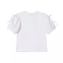 Blusa Manga Balone Off White Anime
