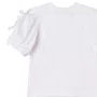 Blusa Manga Balone Off White Anime