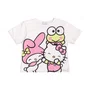 Blusa Manga Curta Hello Kitty e My Melody Momi