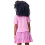 Blusa Manga Curta Hello Kitty Sereia Roxo Momi