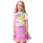 Blusa Manga Curta Pequena Sereia Off Momi