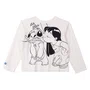 Blusa Manga Longa Lilo e Stitch Off Anime